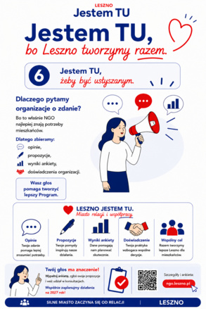 Jestem TU, żeby być usłyszanym 