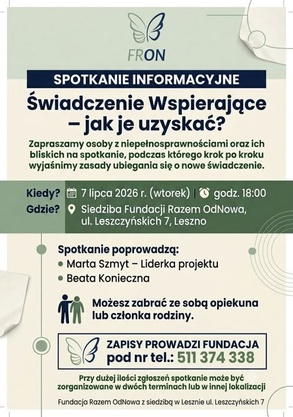 Spotkanie Informacyjne - 