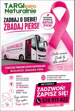 Badanie piersi- bezpłatne