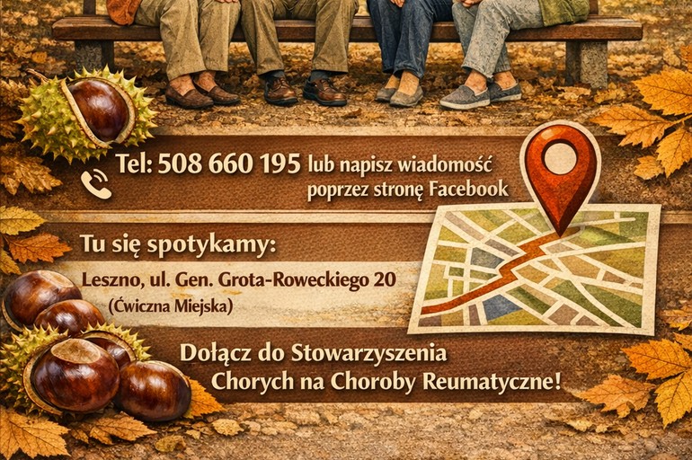 Dołącz do Stowarzyszenia Chorych na Choroby Reumatyczne