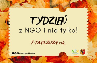 Tydzień z NGO i nie tylko