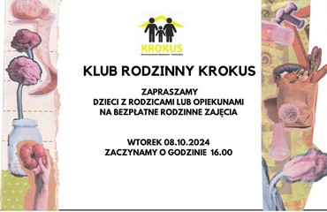 Zajęcia rodzinne w Klubie Rodzinnym 