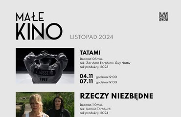 Małe Kino - repertuar na listopad 2024