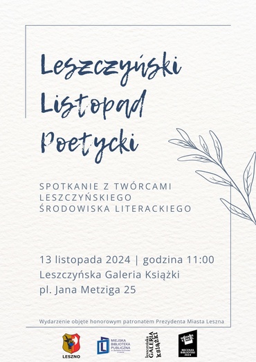 Leszczyński Listopad Poetycki