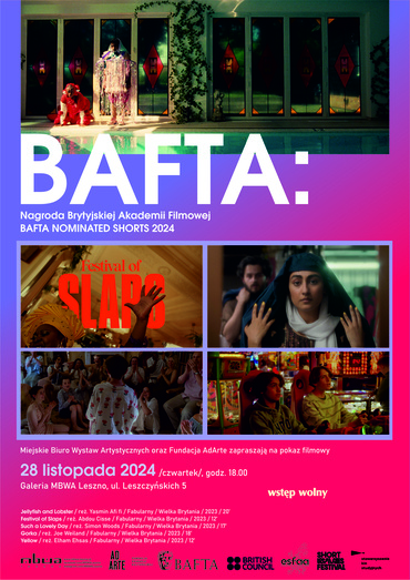 BAFTA NOMINATED SHORTS 2024 - filmy krótkometrażowe w MBWA