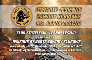 Otwarte Jesienne Zawody Klubowe K.S. Lesna Leszno