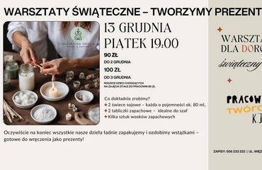 Warsztaty Świąteczne – Tworzymy Prezenty