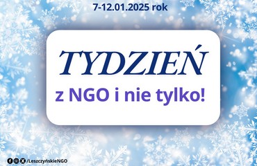 Tydzień z NGO i nie tylko