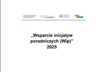 Wsparcie Inicjatyw Poradniczych