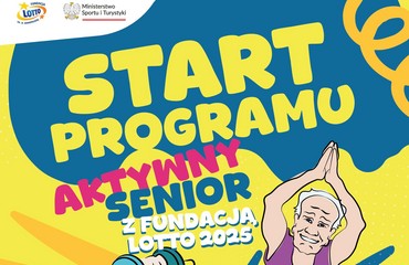 Program „Aktywny Senior z Fundacją LOTTO 2025”