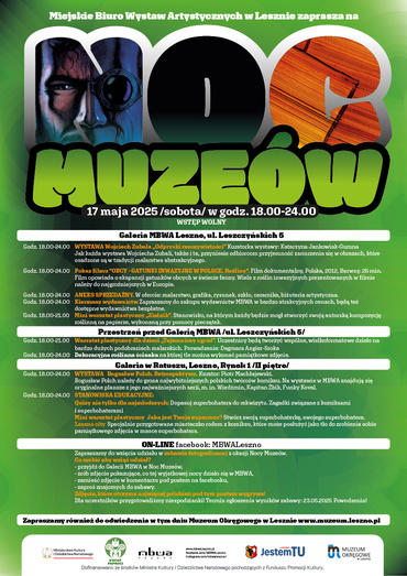 NOC Muzeów 2025 z MBWA w Lesznie