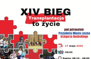 XIV Bieg Transplantacja to życie