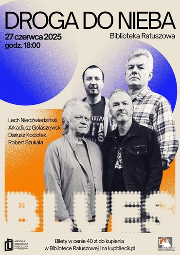 Rock i blues wśród książek – koncert Drogi do Nieba