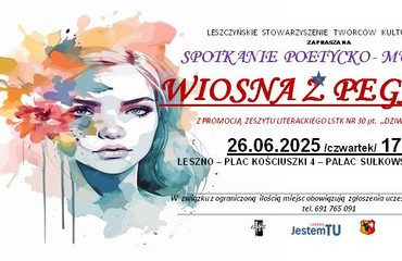 SPOTKANIE POETYCKO - MUZYCZNE pt. „WIOSNA Z PEGAZEM”