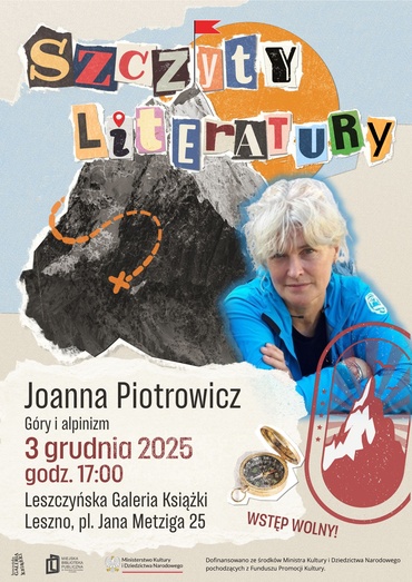 Szczyty Literatury: Joanna Piotrowicz – Góry i alpinizm