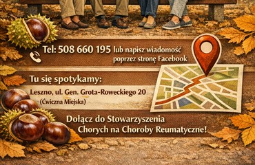 Dołącz do Stowarzyszenia Chorych na Choroby Reumatyczne