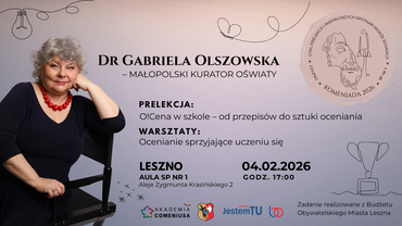 KOMENIADA 2026 Leszno – spotkanie #2 dr Gabriela Olszowska