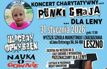 Koncert Charytatywny ,,Punki Grają dla Leny