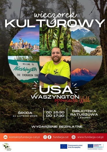 Wieczorek kulturowy o Waszyngtonie USA 