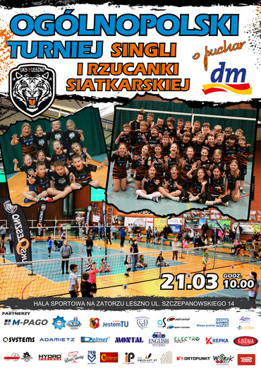 Ogólnopolski Turniej Singli i Rzucanki Siatkarskiej o Puchar DM - Drogerie Markt Polska