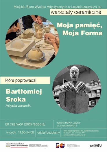 Warsztaty ceramiczne „Moja Pamięć, Moja Forma”
