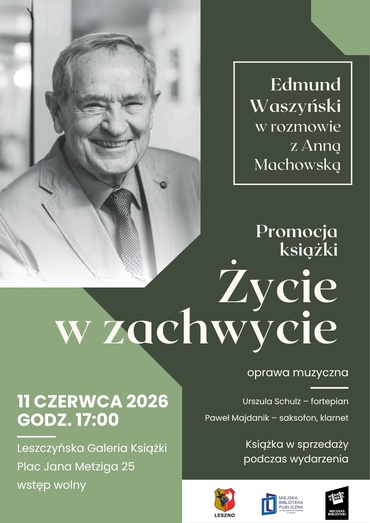 Promocja nowej książki profesora Edmunda Waszyńskiego