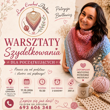 Warsztaty szydełkowania dla początkujących