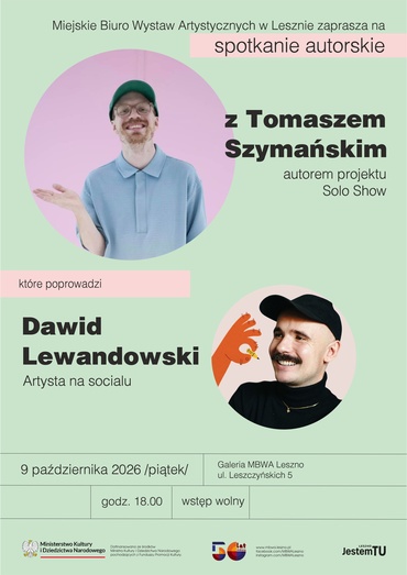 Spotkanie autorskie z Tomaszem Szymańskim - twórcą projektu Solo Show