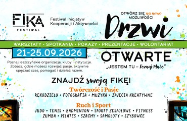 Poznaj ludzi, pasje i miejsca. Drzwi Otwarte w Lesznie