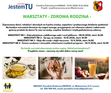 WARSZTATY - ZDROWA RODZINA